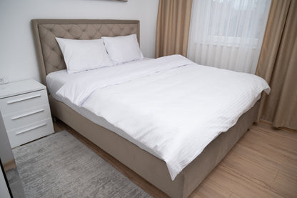 100% Pamučna Damast Posteljina Bračna