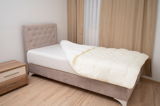 Single jorgan s krznom, bez boja