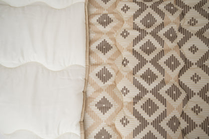 Frotir prekrivač – Etno bež
