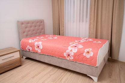 Frotir Prekrivač Cvetni Rozi