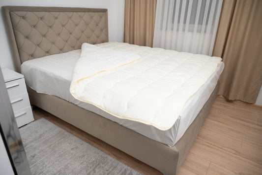 Bračni jorgan s krznom, bez boja