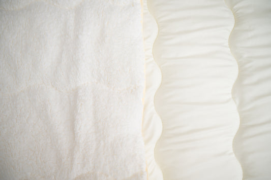 Bračni jorgan s krznom, bez boja