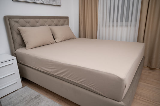 Čaršaf s lastišem + GRATIS 2 jastučnice - bračni